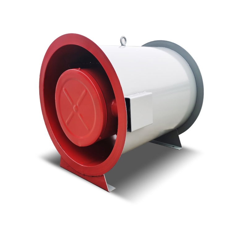 轴流式消防排烟风机的组成