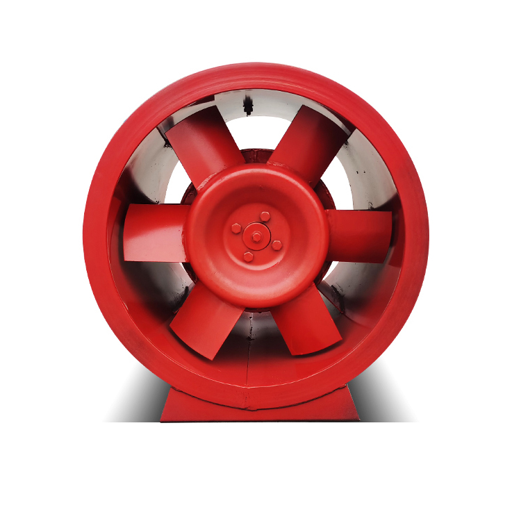 轴流式消防排烟风机的组成