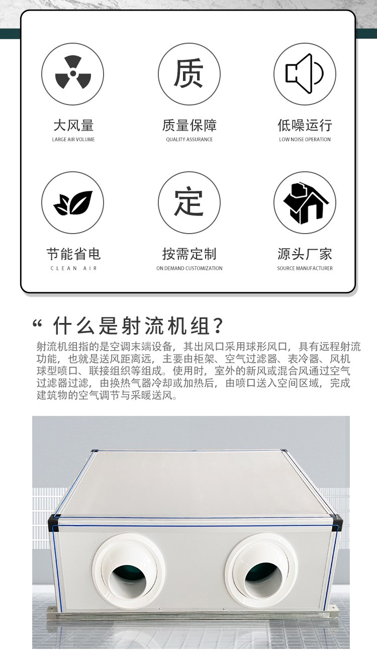 射流空调机组是一种高效、节能的空调设备吗？